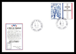 1 26	-	320	Anniversaire De L'Appel Du 18 Juin 1940 - Colombey Les Deux Eglise 18/06/2001 - De Gaulle (General)