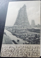 India Madura Meenakshi-Sundareshvara Temple South Gompuram Old PPC 1908 - India