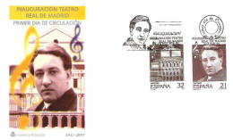 FDC Barcelona 1997.-  TEATRO REAL MADRID - FDC