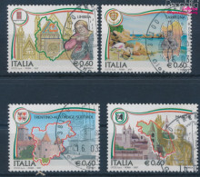 Italien 3163-3166 (kompl.Ausg.) Gestempelt 2007 Regionen Italiens (10349873 - 2001-10: Oblitérés