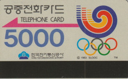 PHONE CARD COREA SUD  (E55.18.3 - Korea, South