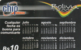 PHONE CARD BOLIVIA  (E52.25.8 - Bolivie