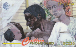 PHONE CARD ST LUCIA  (E50.40.1 - Santa Lucia