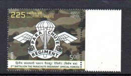 INDE - INDIA - 2023 - MILITARY - MILITAIRE - 2éme BATAILLON DES FORCES SPECIALES PARACHUTISTES - PARACHUTE FORCES - - Unused Stamps