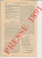 Doc 1891 Choléra Des Hannetons Destruction évocation De Prillière Delacroix Le Moult Botrytis Triella Agriculture - Non Classés