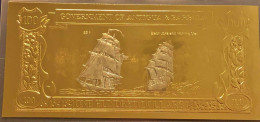 East Carribeans ANTIGUA AND BARBUDA 100 DOLLARS 1981  UNC C GOLD AND SILVER , 50% Discount - Caraibi Orientale