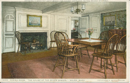 PC39243 Dining Room. The House Of The Seven Gables. Salem. Mass. Phostint - World