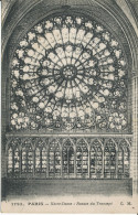 PC40926 Paris. Notre Dame. Rosace Du Transept. C. M. No 1793. 1921. B. Hopkins - World