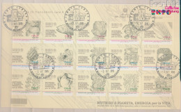 Italien 3806-3820 Folienblatt (kompl.Ausg.) Gestempelt 2015 EXPO 2015 (10368089 - 2011-20: Oblitérés