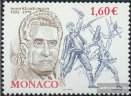 Monaco 2655 (complete Issue) Unmounted Mint / Never Hinged 2003 Aram Chatschaturjan - Ungebraucht