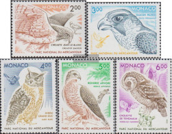 Monaco 2108-2112 (complete Issue) Unmounted Mint / Never Hinged 1993 Birds Of Prey And Owls - Ongebruikt