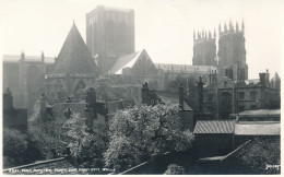 PC41702 York Minster. North Side From City Walls. Judges Ltd. No 2351 - World