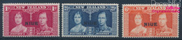Niue Postfrisch Krönung 1937 Krönung  (10364289 - Niue