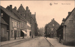 ! Cpa Tielt, Thielt, Edit. Nels, Rue De Courtrai - Tielt