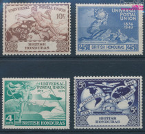 Belize 134-137 (kompl.Ausg.) Postfrisch 1949 75 Jahre UPU (10364248 - Belice (1973-...)