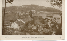 PC38119 Iglesia De Teis Y Muelle De La Base Naval. Vigo. 1936. B. Hopkins - Monde