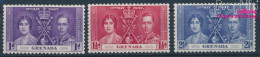 Grenada 120-122 (kompl.Ausg.) Postfrisch 1937 Krönung (10364213 - Granada (...-1974)