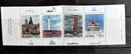 Åland Booklet - Lighthouses 1992 - Unmounted Mint - Free Delivery - Ålandinseln