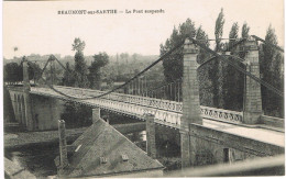 72-033 Beaumont-sur-Sarthe - Le Pont Suspendu - Beaumont Sur Sarthe