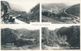 PC42021 Passes Of Wales. Multi View. Judges Ltd - Monde