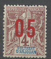 ANJOUAN N° 2A NEUF** LUXE SANS CHARNIERE / Hingeless / MNH - Nuevos