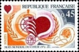 France - Yvert & Tellier N°1711 - Mois Mondial Du Cœur - Neuf** NMH Cote Catalogue 0,50€ - Ongebruikt