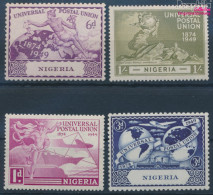 Nigeria Postfrisch 75 Jahre UPU 1949 75 Jahre UPU  (10364186 - Nigeria (...-1960)