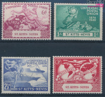 St. Kitts,Chistopher,Nev.,Ang. 88-91 (kompl.Ausg.) Postfrisch 1949 75 Jahre UPU (10364179 - St.Kitts Und Nevis ( 1983-...)