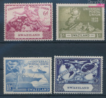 Swasiland 50-53 (kompl.Ausg.) Postfrisch 1949 75 Jahre UPU (10364155 - Swaziland (...-1967)