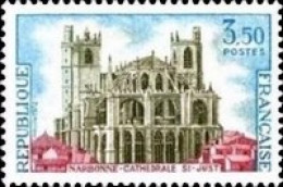 France - Yvert & Tellier N°1713 - Série Touristique Narbonne - La Cathédrale Saint-Just Neuf** NMH Cote Catalogue 2,20€ - Ongebruikt