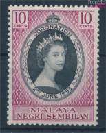 Malaysia - Negeri Sembilan Postfrisch Krönung 1953 Krönung  (10364129 - Negri Sembilan