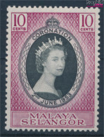 Malaysia - Selangor Postfrisch Krönung 1953 Krönung  (10364124 - Selangor