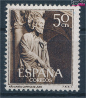 Spanien 1025 Postfrisch 1954 Heiliges Jahr (10354120 - Ongebruikt