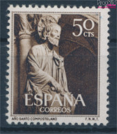 Spanien 1025 Postfrisch 1954 Heiliges Jahr (10354120 - Neufs