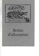 TRES JOLIE REVUE SUR BOITES D ALLUMETTES / A VOIR / 24 PAGES - Autres & Non Classés