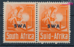 Namibia - Südwestafrika 226-227 Waagerechtes Paar Mit Falz 1941 Rüstungsbilder (10363494 - Namibia (1990- ...)