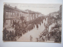 CPA MILITARIA - GUERRE 14/18 - SOUILLY - PRISONNIERS ALLEMANDS DEVANT LE QG - Otros & Sin Clasificación