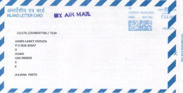 INDIA - 2023 - POSTAL FRANKING MACHINE COVER TO DUBAI.. - Covers & Documents