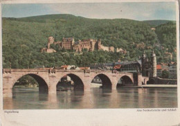 21359 - Heidelberg - Neckarbrücke Und Schloss - 1954 - Heidelberg