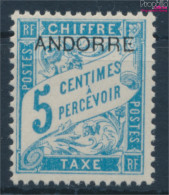 Andorra - Französische Post P1 Postfrisch 1931 Portomarken (10363043 - Neufs