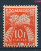 Andorra - Französische Post P38 Postfrisch 1946 Portomarken (10363033 - Nuevos