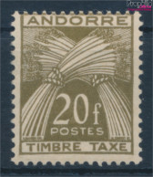 Andorra - Französische Post P39 Mit Falz 1946 Portomarken (10363004 - Unused Stamps