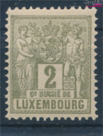 Luxemburg 46a D Postfrisch 1882 Allegorie (10363213 - 1882 Allegory