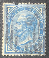 EFFIGIE DE VITTORIO EMANUELE II 10 CENTS 1877 - Gebraucht