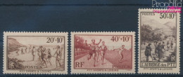 Frankreich 348-350 (kompl.Ausg.) Postfrisch 1937 Sport Und Freizeit (10354692 - Unused Stamps