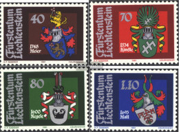 Liechtenstein 766-769 (complete Issue) Unmounted Mint / Never Hinged 1981 Crest - Unused Stamps