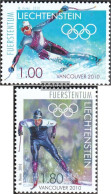 Liechtenstein 1543-1544 (complete Issue) Unmounted Mint / Never Hinged 2010 Winter Games - Unused Stamps