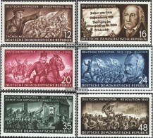 DDR 398-403 (complete Issue) Unmounted Mint / Never Hinged 1953 German Patriots - Nuevos