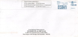 INDIA - 2024 - POSTAL FRANKING MACHINE COVER TO DUBAI.. - Covers & Documents