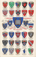 CM81. Vintage Card. The Arms Of The Oxford Colleges. - Oxford